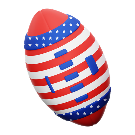 Fútbol americano  3D Icon