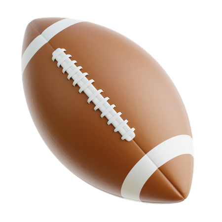 Fútbol americano  3D Icon