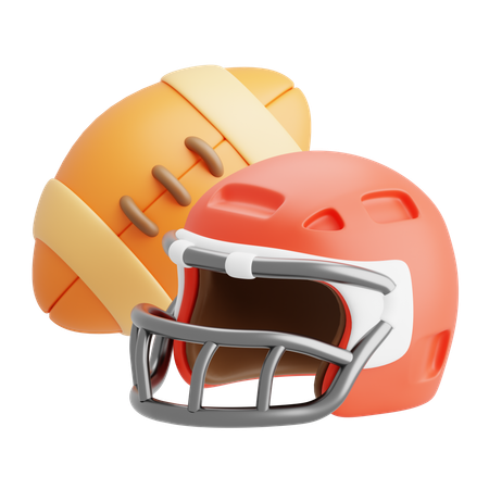 Fútbol americano  3D Icon