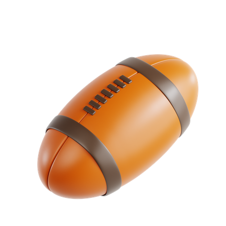 Fútbol americano  3D Icon