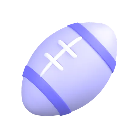 Fútbol americano  3D Icon