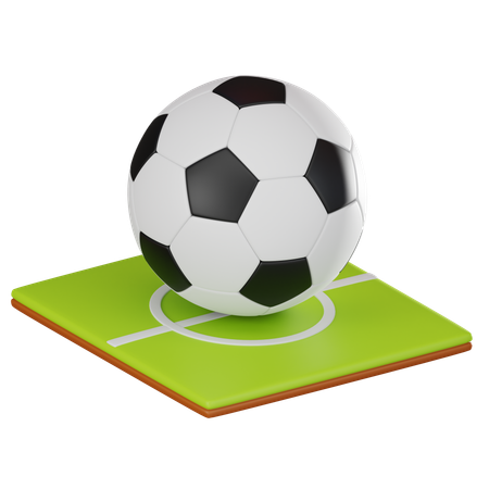 Futebol  3D Icon