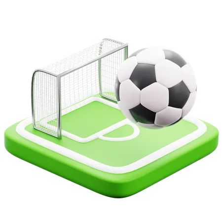 Futebol  3D Icon