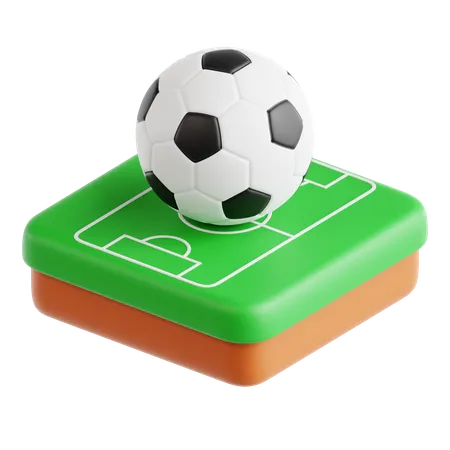 Futebol  3D Icon