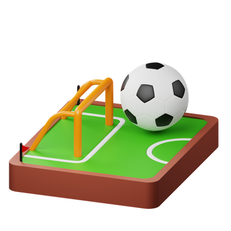 Futebol  3D Icon