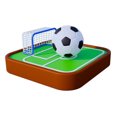 Futebol  3D Icon