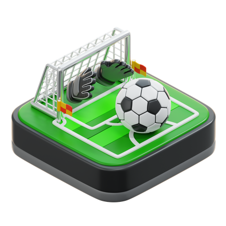 Futebol  3D Icon