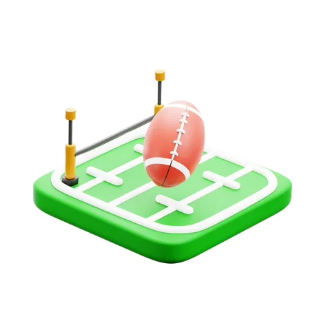 Futebol americano  3D Icon