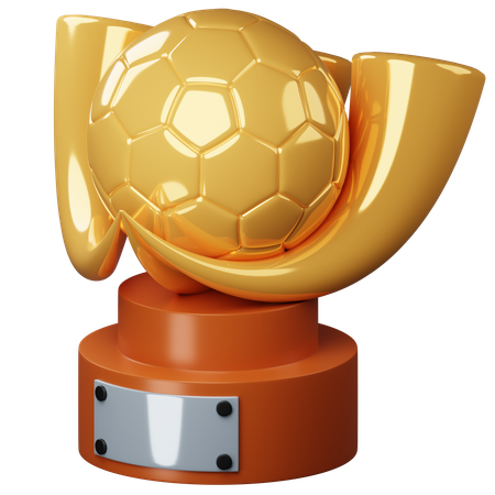 Troféu de futebol  3D Icon