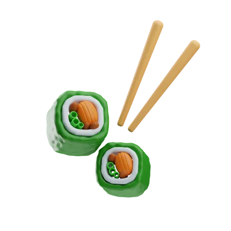 Futomaki  3D Icon