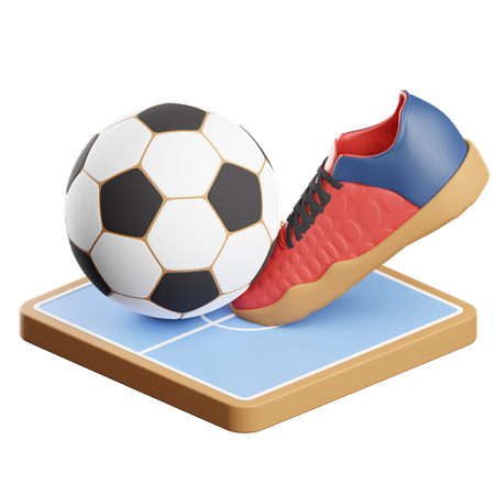Futsal  3D Icon