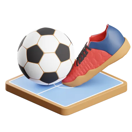 Futsal  3D Icon