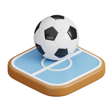 Fútbol sala  3D Icon