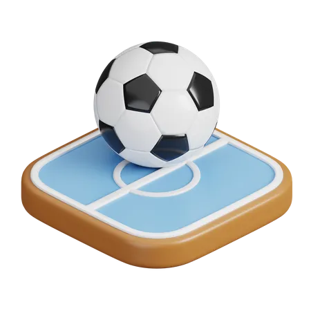 Fútbol sala  3D Icon