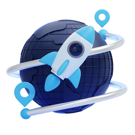 Future Pathway  3D Icon