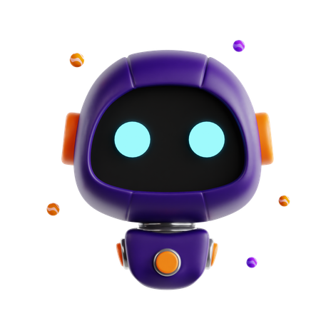 Future Robot  3D Icon