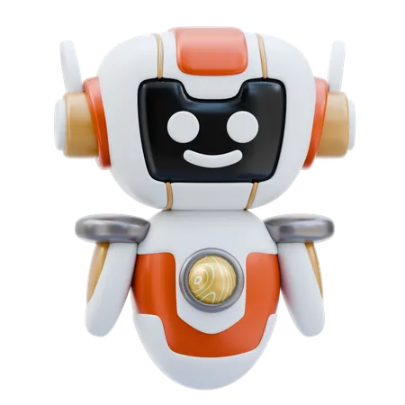 Future Robot  3D Icon