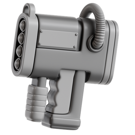 Futuristic Gun Toy  3D Icon