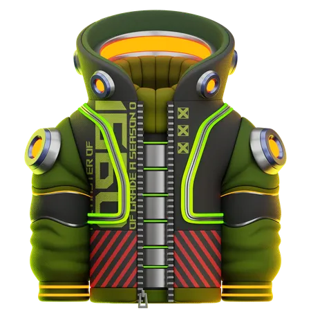 Futuristic Jacket  3D Icon