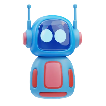 Futuristic Robot  3D Icon