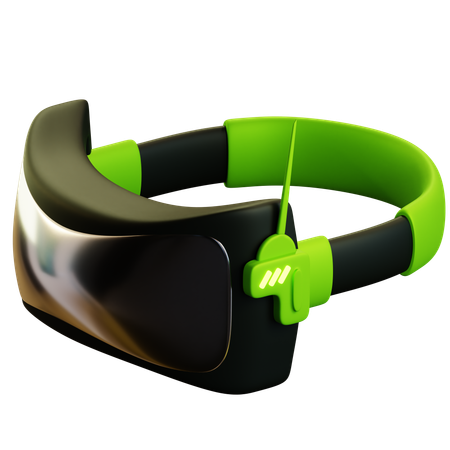 Futuristic Vr Headset  3D Icon