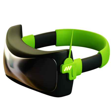 Futuristic Vr Headset  3D Icon