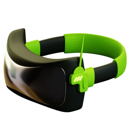 Futuristic Vr Headset  3D Icon