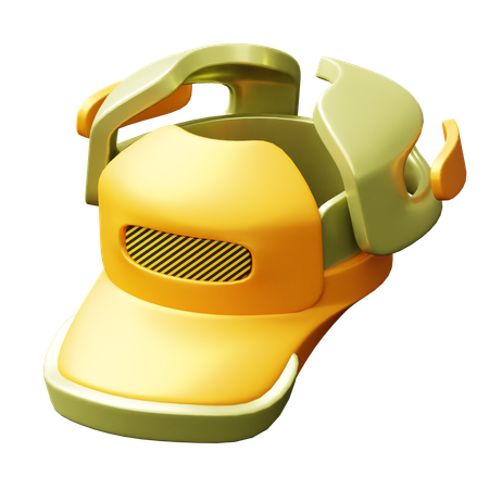 Futuristischer Hut  3D Icon