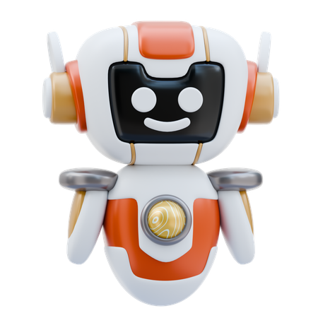 Futuro robô  3D Icon