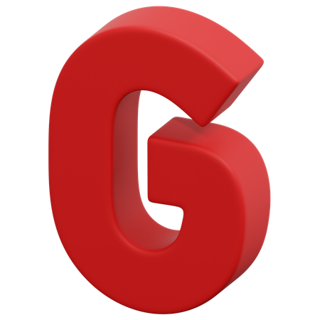 グ  3D Icon