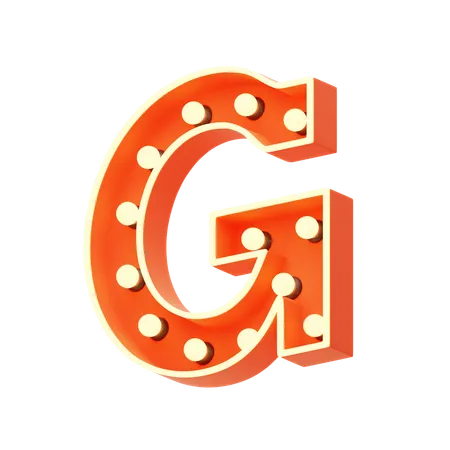 G  3D Icon