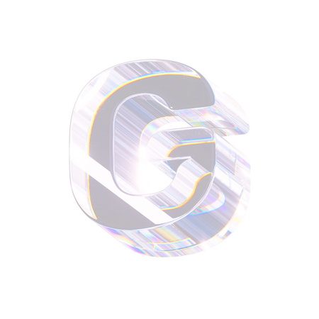 G  3D Icon