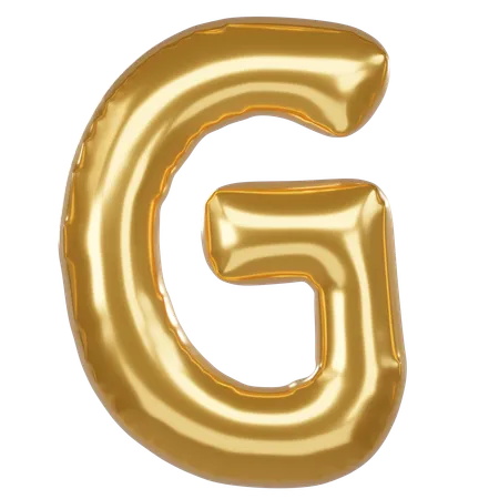 Alfabeto g  3D Icon