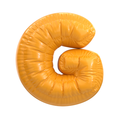 G Alphabet  3D Icon