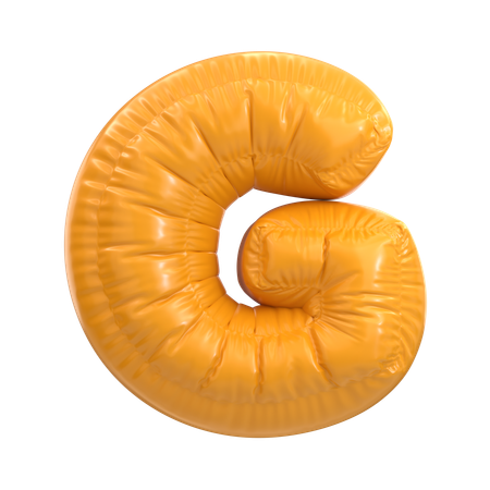 G Alphabet  3D Icon