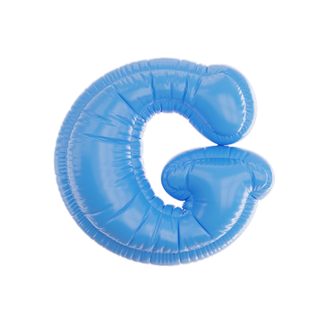 G Inflated  3D Icon