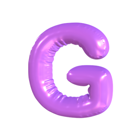 G Latter  3D Icon