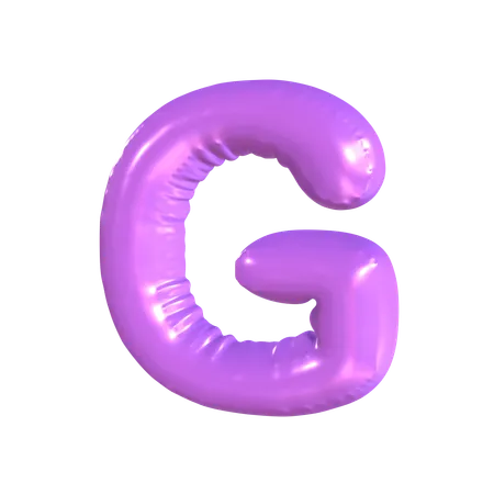 G Latter  3D Icon