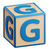 3d letter g logo