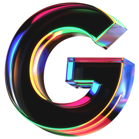 G 文字  3D Icon