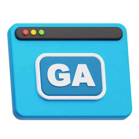 Ga Website  3D Icon