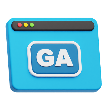 Ga Website  3D Icon