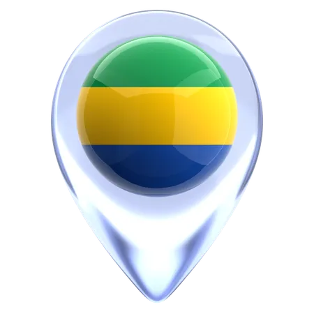 Gabão  3D Icon