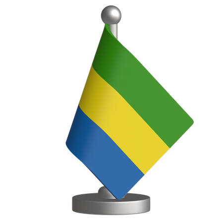 Gabão  3D Icon