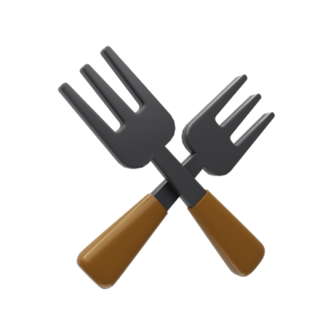 Gabel  3D Icon