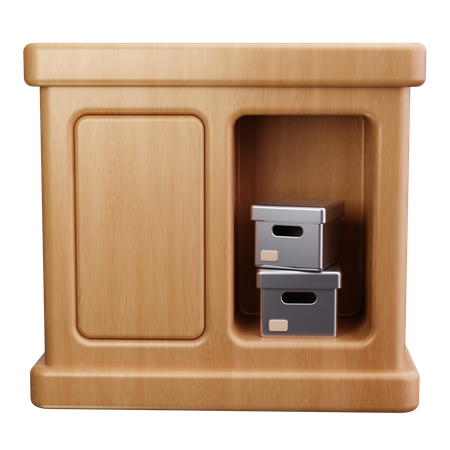 Gabinete  3D Icon