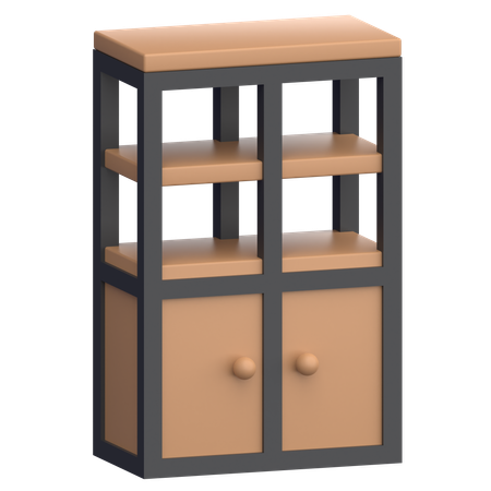 Gabinete alto  3D Icon