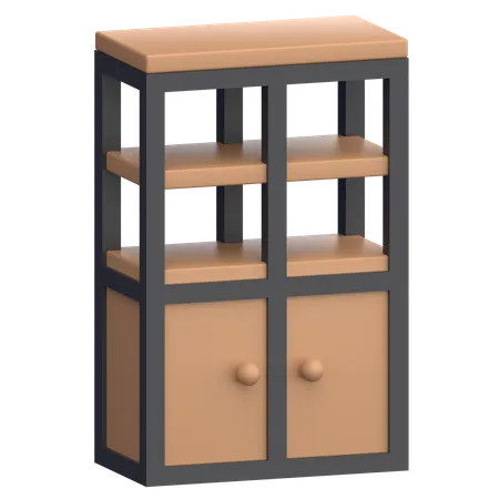 Gabinete alto  3D Icon