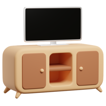 Cabine de TV  3D Icon