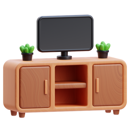 Cabine de TV  3D Icon